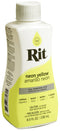 Rit Dye Liquid Fabric Dye 8oz - Neon Yellow*