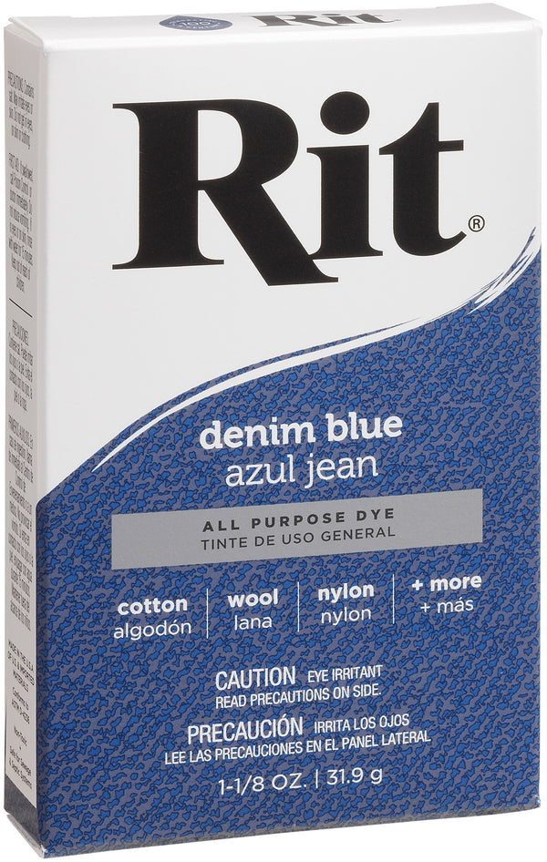 Rit Dye Powder Fabric Dye - Denim Blue