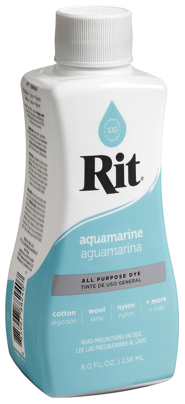 Rit Dye Liquid Fabric Dye 8oz - Aquamarine