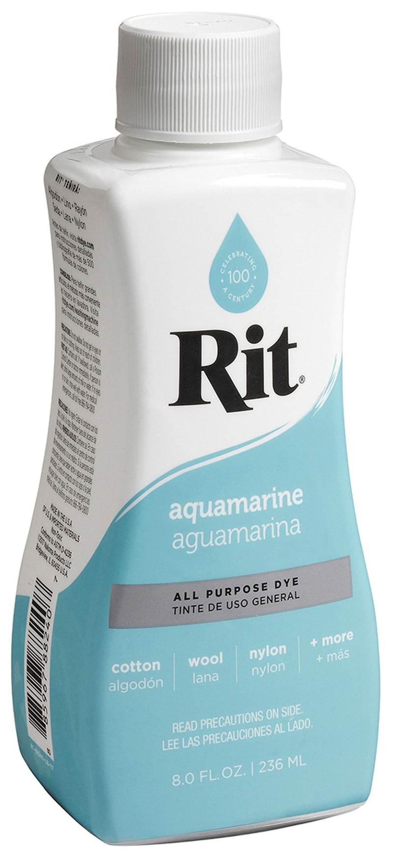Rit Dye Liquid Fabric Dye 8oz - Aquamarine