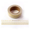 Poppy Crafts - Washitape - Slim Gold Foil Set of 3 (White Tape)