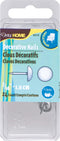 Dritz Home Decorative Nails 7/16" 24 pack - White Smooth Head*