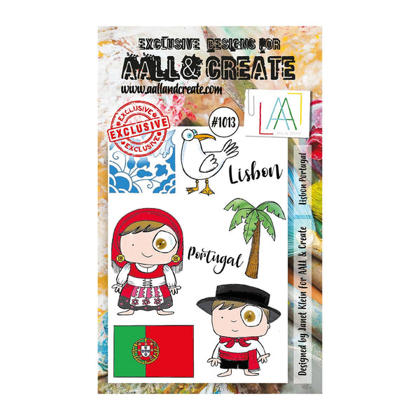 Aall & Create - Clear Stamp Set #1013 - Lisbon Portugal*