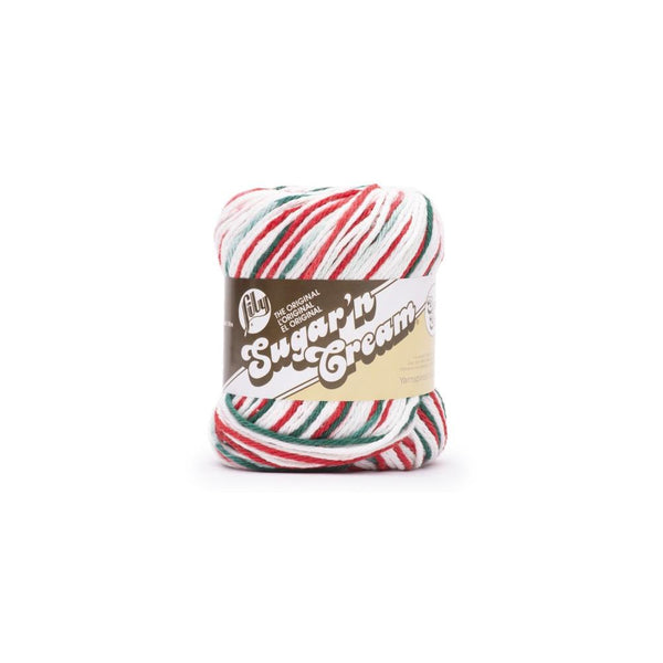 Lily Sugar'n Cream Yarn - Ombres Super Size - Mistletoe