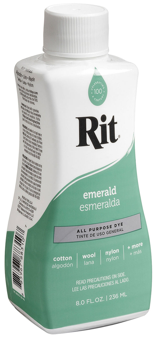 Rit Dye Liquid Fabric Dye 8oz - Emerald