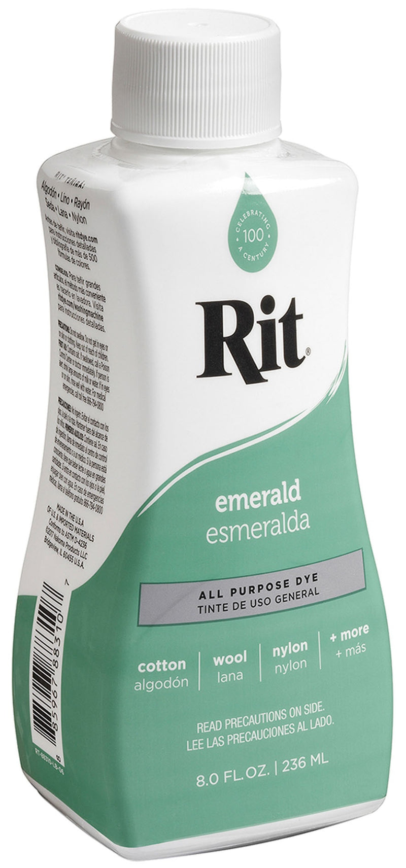 Rit Dye Liquid Fabric Dye 8oz - Emerald