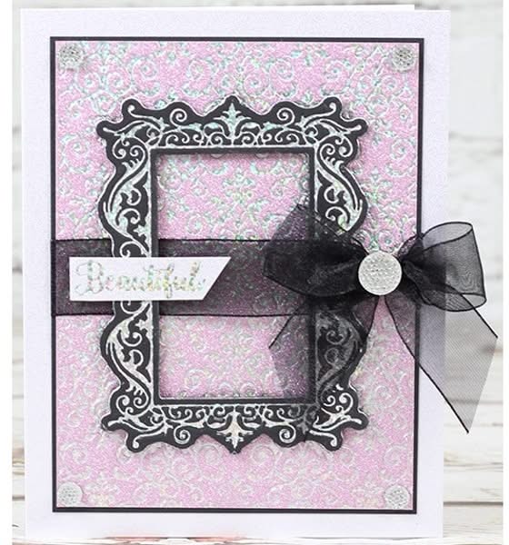 Gemini Foilpress Stamp 'N' Cut Die Elements - Lyon Frame*
