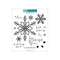Concord & 9th Clear Stamps 6inch X6inch - Snow Flurry