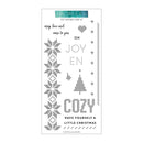 Concord & 9th Clear Stamps 4inch X8inch - Cozy Christmas
