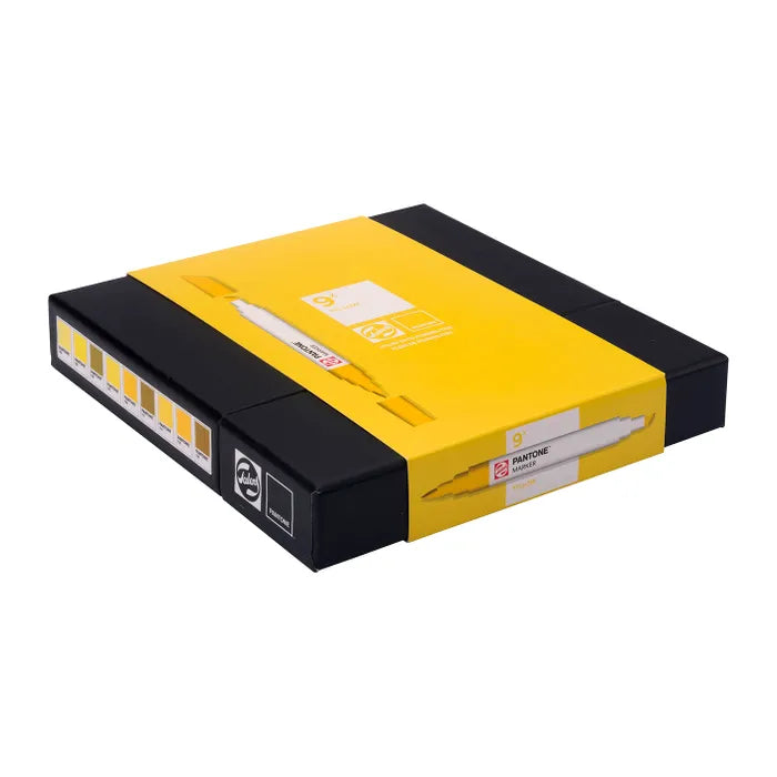 Talens Pantone Marker Set - 9 Pack - Yellow*