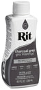 Rit Dye Liquid Fabric Dye 8oz - Charcoal Grey