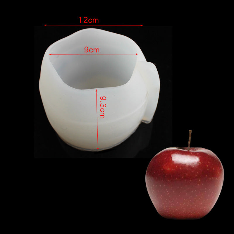 Poppy Crafts Silicone Resin Mold - Large Apple