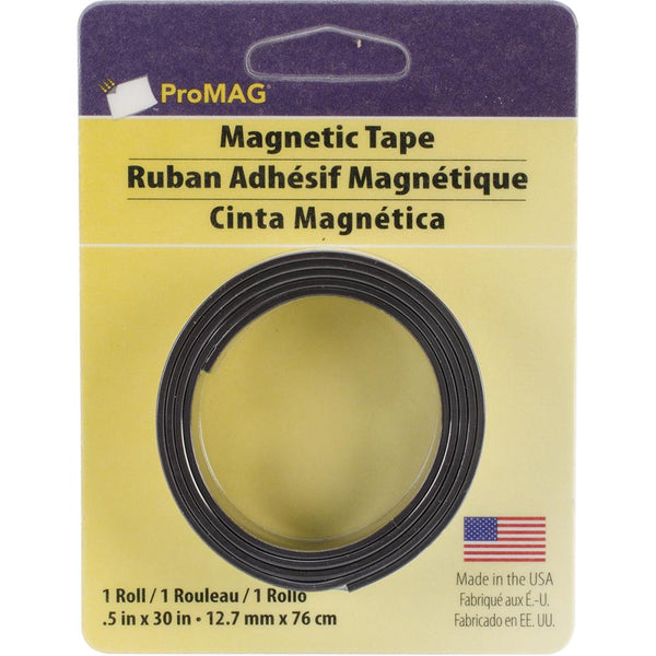 ProMag Adhesive Magnetic Tape .5in x 30