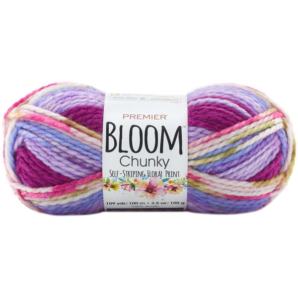 Premier Yarns Bloom Chunky Yarn - Iris 100g