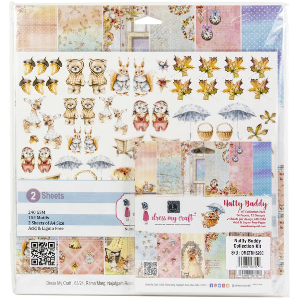 Dress My Crafts Collection Kit - Nutty Buddy*