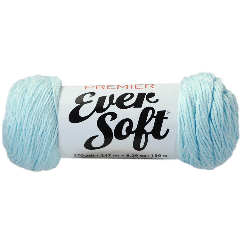 ^Premier EverSoft Yarn - Icy Blue 150g^*