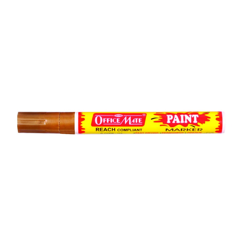 Soni Paint Marker Regular (Bullet Tip) 4.5mm - Gold