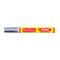 Soni Paint Marker Regular (Bullet Tip) 4.5mm - Silver