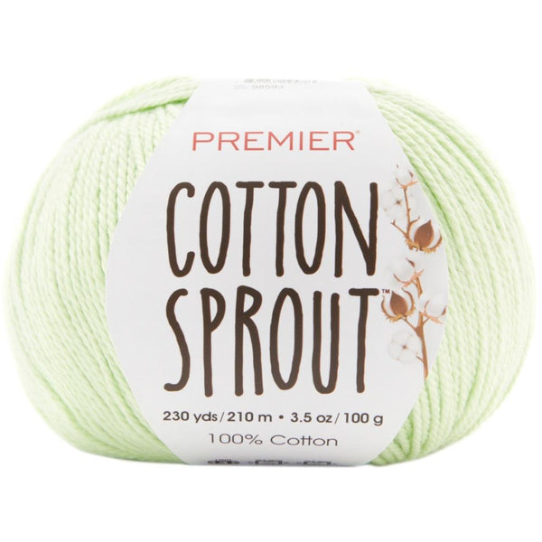 Premier Yarns Cotton Sprout Yarn - Celery