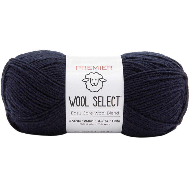 Premier Yarns Wool Select DK Yarn - Night 100g*