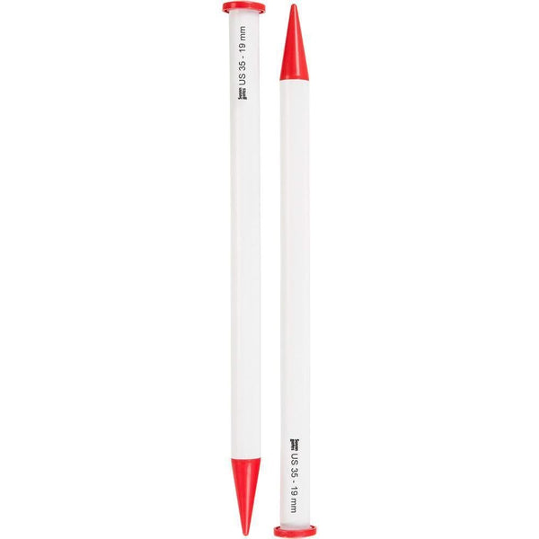 Susan Bates Luxite Single Point Knitting Needles 14in  Size 35/19mm*