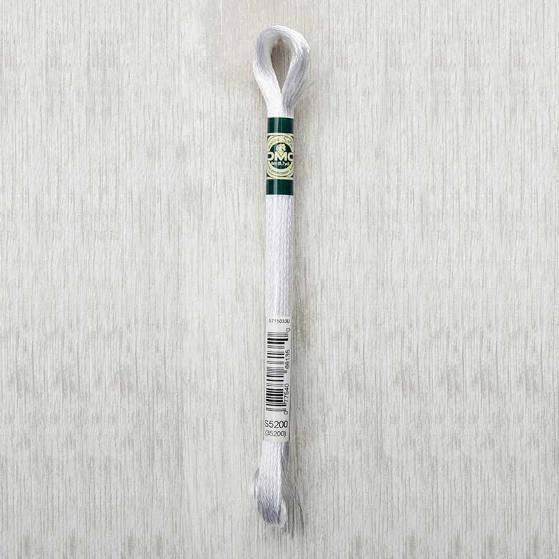 DMC Satin Floss 8m - Ice White 5200