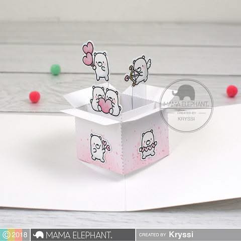 Mama Elephant - Little Bear Agenda - Creative Cuts*
