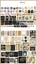 Poppy Crafts Vintage Sticker & Scrap Paper Pack - Space Exploration*