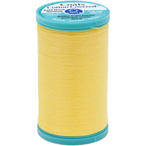 Coats - Bold Hand Quilting Thread 175yd - Sun Yellow