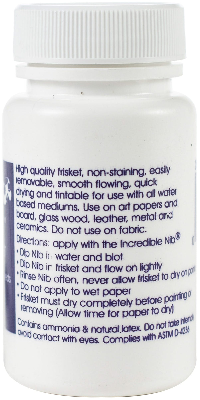 Incredible White Mask Liquid Frisket 2oz*