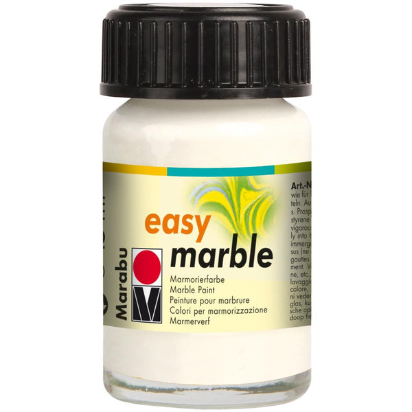 Marabu Easy Marble Paint 15ml - White