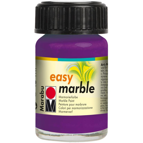 Marabu Easy Marble Paint 15ml - Amethyst