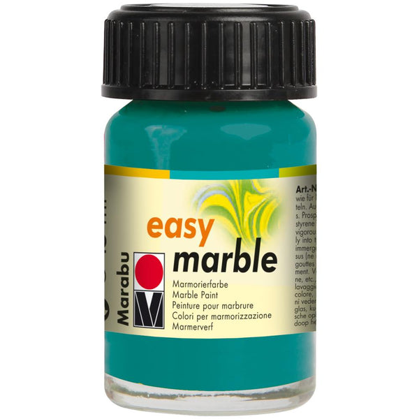 Marabu Easy Marble Paint 15ml - Turquoise