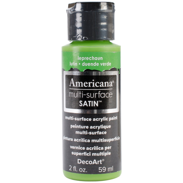 Americana Multi-Surface Satin Acrylic Paint 2oz - Leprechaun