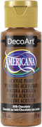 Americana Acrylic Paint 2oz Milk Chocolate - Opaque