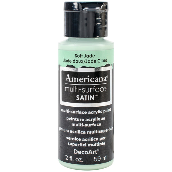 Americana Multi-Surface Satin Acrylic Paint 2oz - Soft Jade