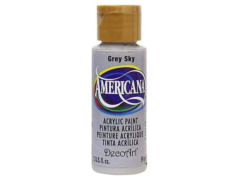 Deco Art Americana Acrylic Paint 2oz Grey Sky - Opaque
