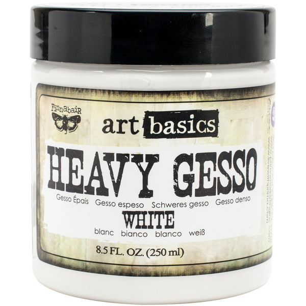 Finnabair Art Basics Heavy Gesso 8.5oz - White