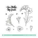 Mama Elephant Stamp Set - Freesia*