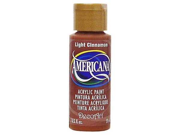 Americana Acrylic Paint 2oz - Light Cinnamon - Opaque