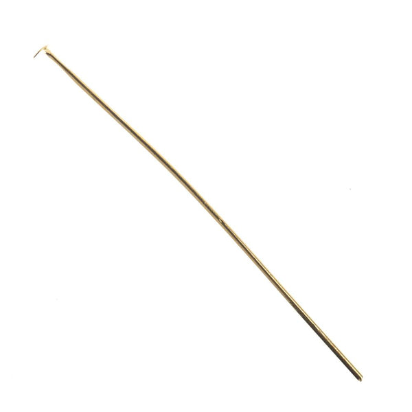 John Bead Head Pins 2in 20ga (0.032) 60 pack  Gold