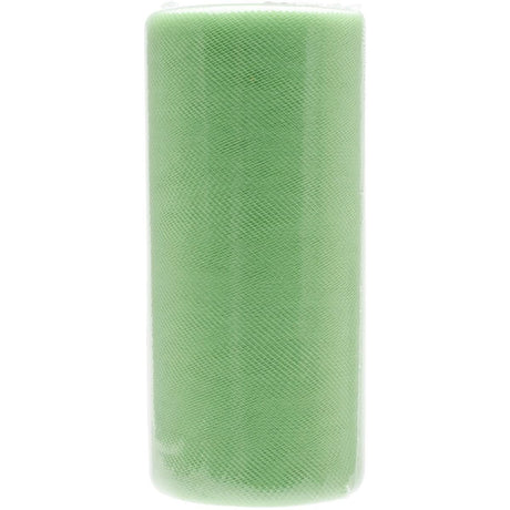 Falk Tulle 6"X25yd Spool - Lime*^  LIMIT 1 PER ORDER