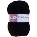 Elegant Kaleidoscope Yarn - Charcoal Black 100g*