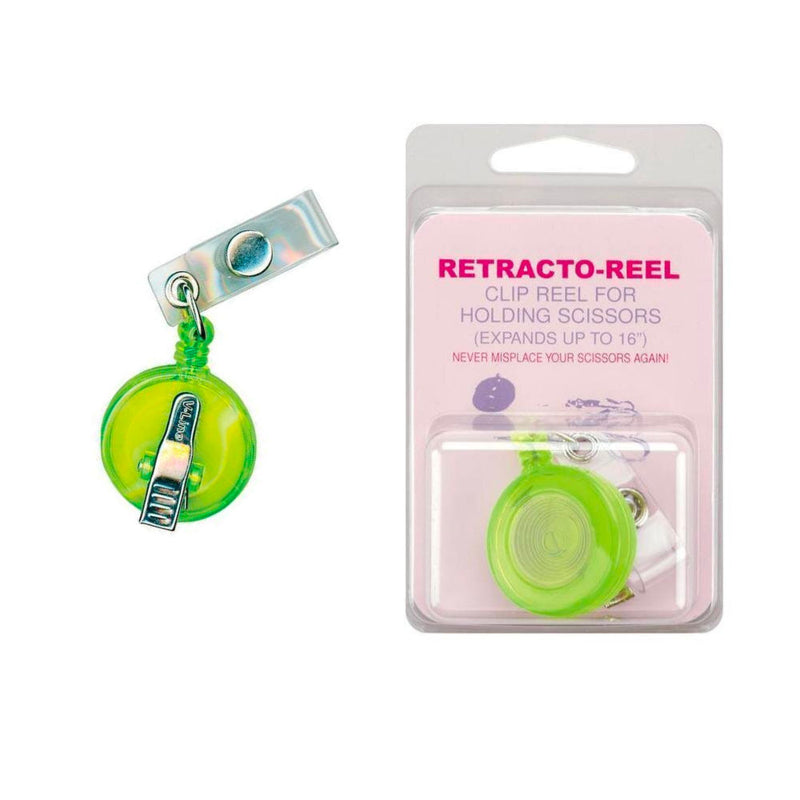Clip-On Retracto Reel Neon Green*