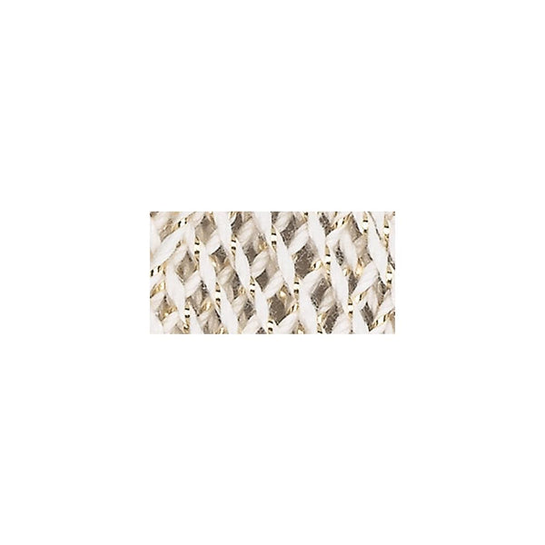 Aunt Lydias Metallic Crochet Thread Size 10 - Natural & Gold