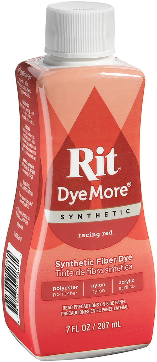 Rit Dye More Synthetic Fabric Dye 7oz - Racing Red