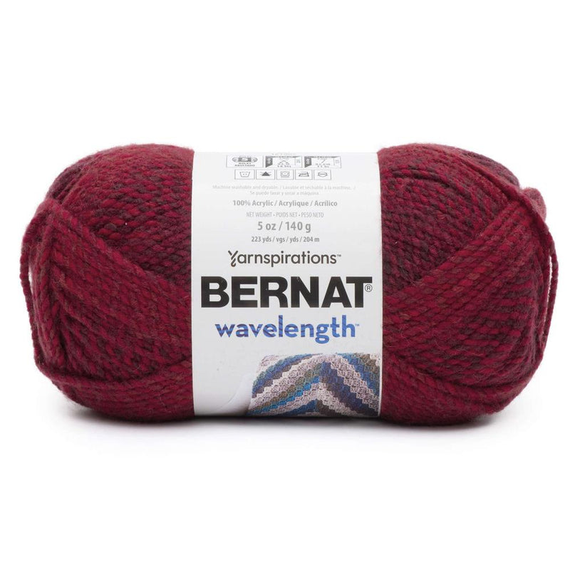 Bernat Wavelength Yarn - Ruby