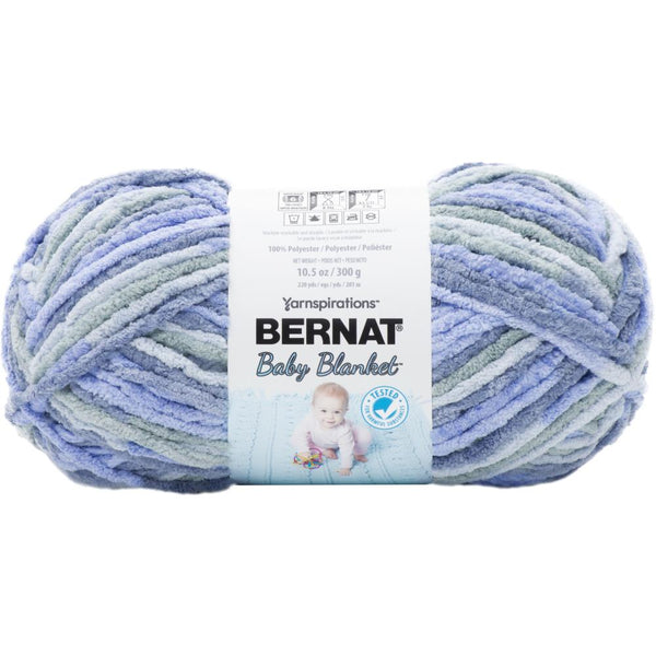 Bernat Baby Blanket Big Ball Yarn - Posey Purple 10.5oz/300g