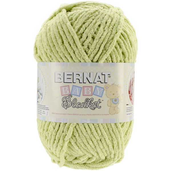 Bernat Baby Blanket Big Ball Yarn - Lemon Lime 10.5oz/300g