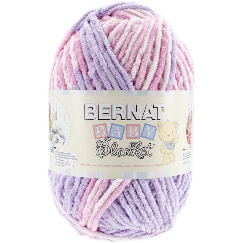 Bernat Baby Blanket Big Ball Yarn - Pretty Girl 10.5oz/300g